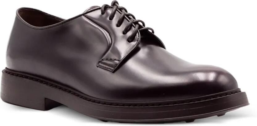 Doucal's Leren derby schoenen Rood - Foto 2