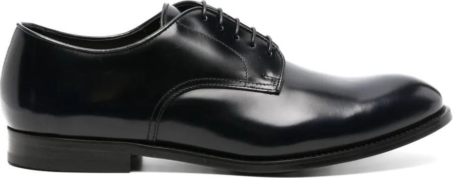 Doucal's Leren derby schoenen Zwart