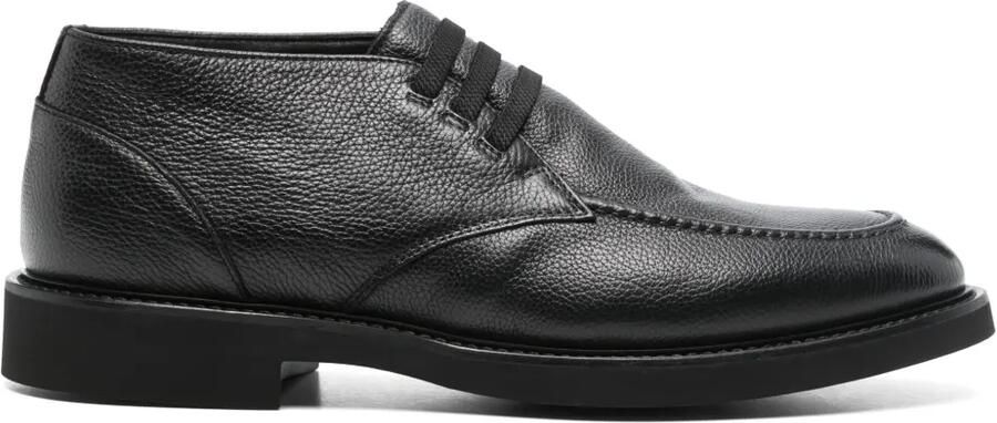 Doucal's Leren derby schoenen Zwart