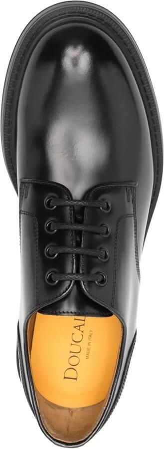 Doucal's Leren Derby schoenen Zwart - Foto 3