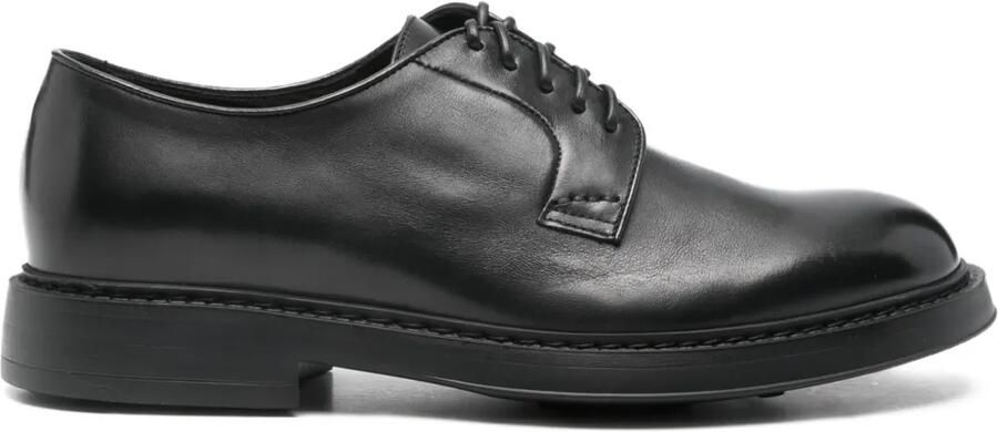 Doucal's Leren derby schoenen Zwart