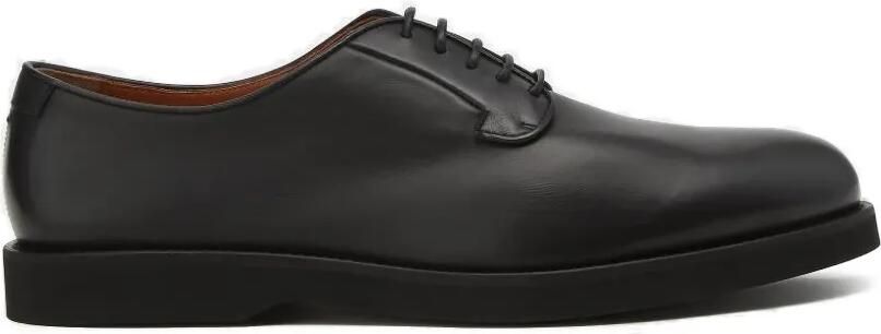 Doucal's Leren derby schoenen Zwart