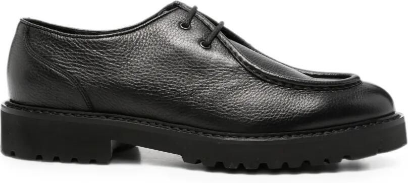 Doucal's Leren Derby schoenen Zwart