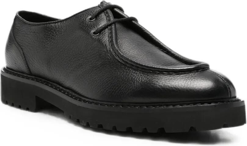 Doucal's Leren Derby schoenen Zwart - Foto 3