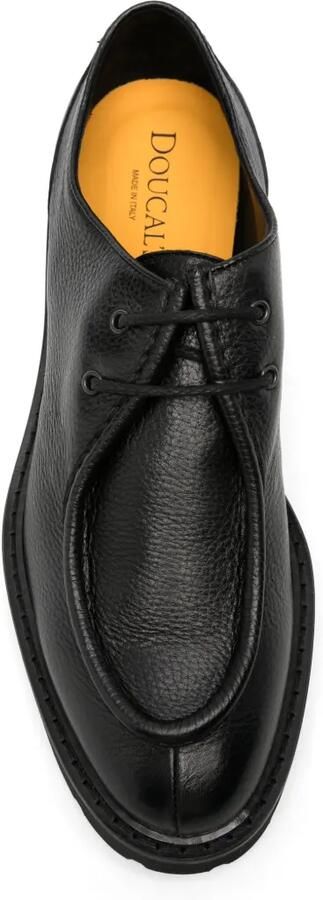 Doucal's Leren Derby schoenen Zwart - Foto 4