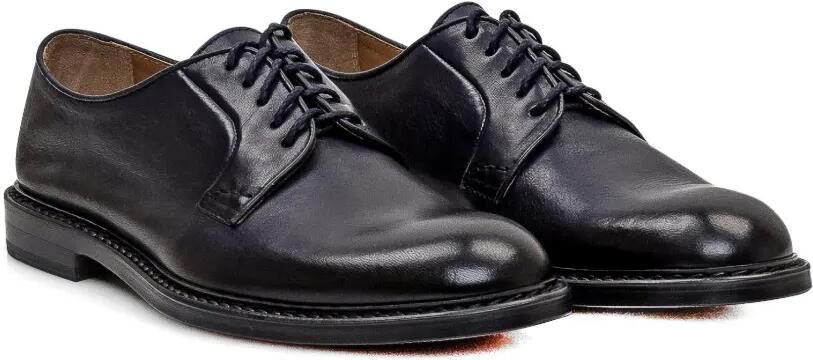 Doucal's Leren Derby veterschoenen Blauw - Foto 3