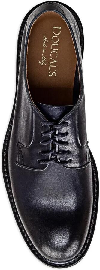 Doucal's Leren Derby veterschoenen Blauw - Foto 2