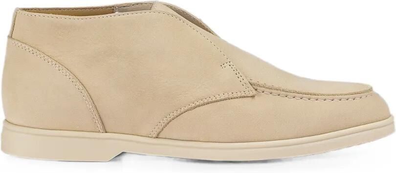 Doucal's Leren desert boots Beige