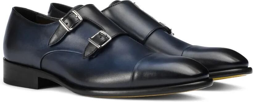 Doucal's Leren gespschoenen Blauw - Foto 3