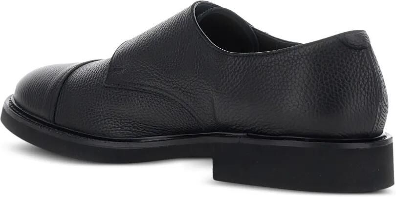 Doucal's Leren gespschoenen met dubbele bandjes Zwart - Foto 3