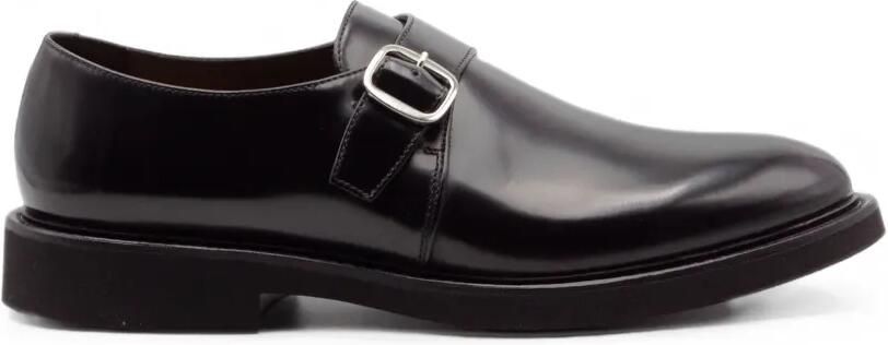 Doucal's Leren gespschoenen Zwart