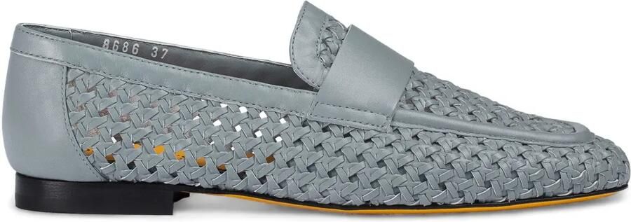 Doucal's Leren loafers Blauw