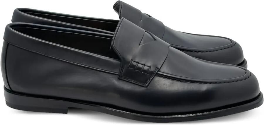 Doucal's Leren loafers Blauw