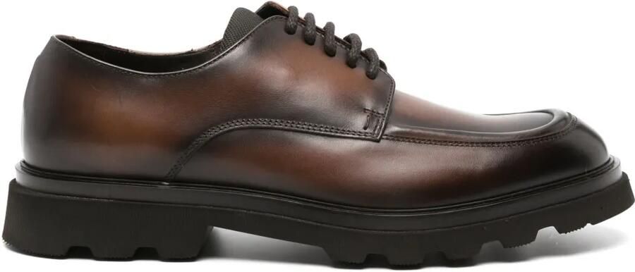 Doucal's Leren loafers Bruin