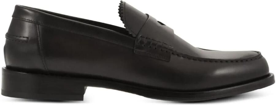 Doucal's Leren loafers Bruin