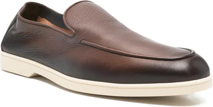 Doucal's Leren loafers Bruin - Foto 3
