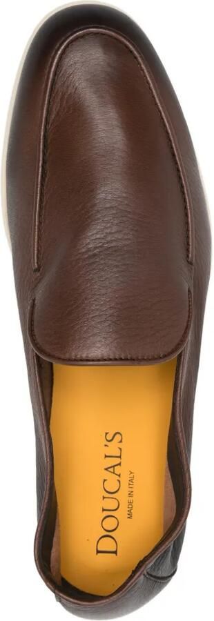Doucal's Leren loafers Bruin - Foto 4