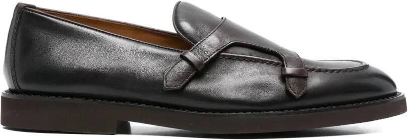 Doucal's Leren loafers Bruin