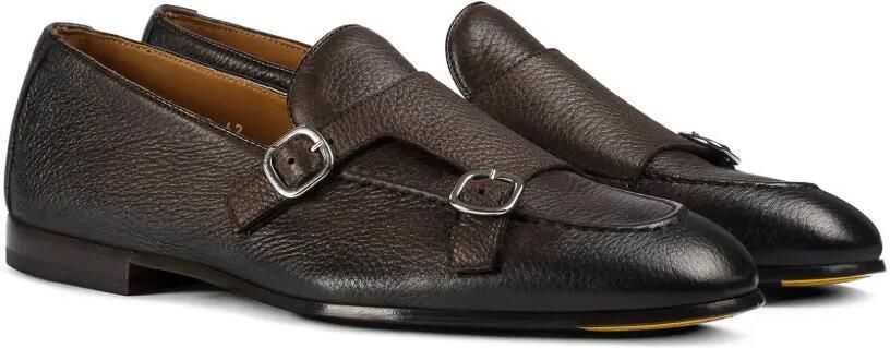 Doucal's Leren loafers Bruin