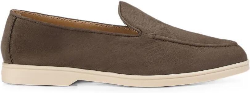 Doucal's Leren loafers Bruin