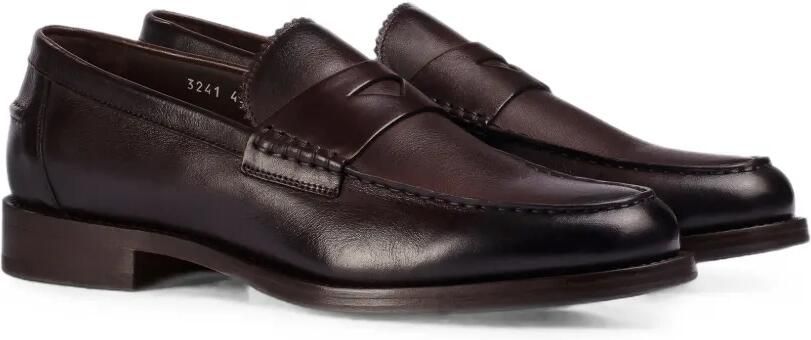 Doucal's Leren loafers Bruin - Foto 3