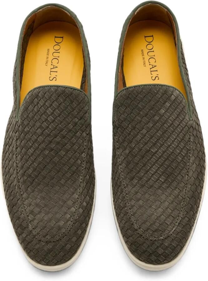 Doucal's Leren loafers Groen - Foto 3