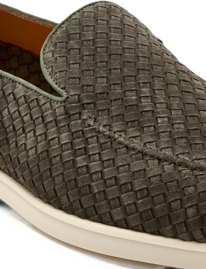 Doucal's Leren loafers Groen - Foto 4
