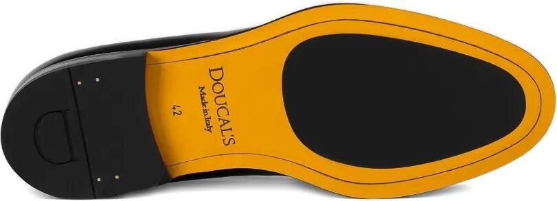 Doucal's Leren loafers met kwastje Zwart - Foto 4