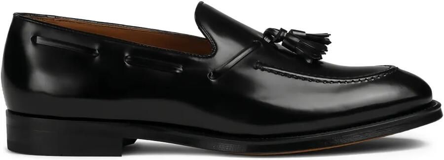 Doucal's Leren loafers met kwastje Zwart - Foto 3