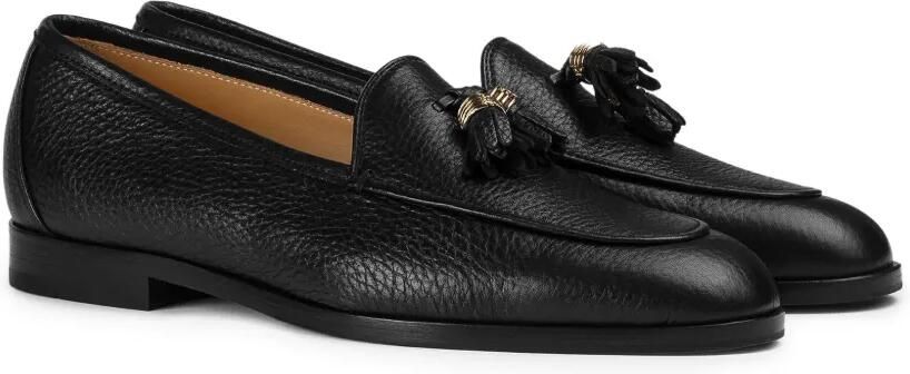 Doucal's Leren loafers met kwastje Zwart - Foto 3