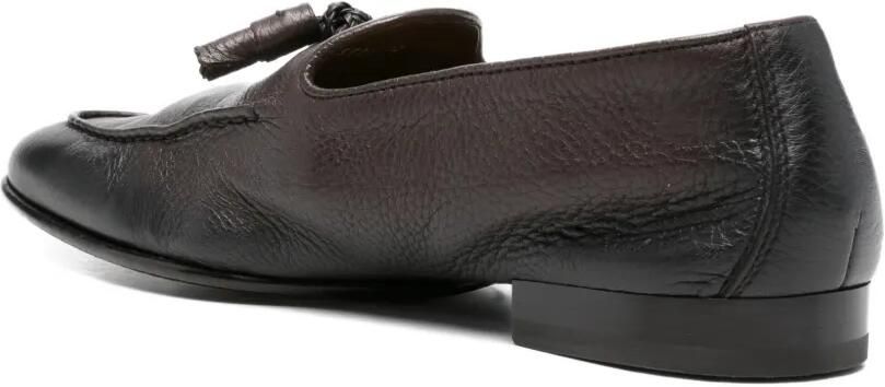 Doucal's Leren loafers met kwastjes Bruin - Foto 3
