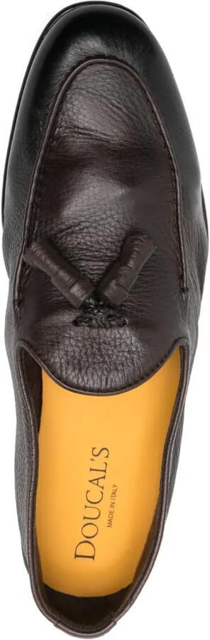 Doucal's Leren loafers met kwastjes Bruin - Foto 5