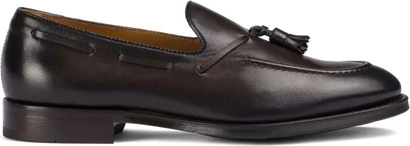 Doucal's Leren loafers met kwastjes Bruin
