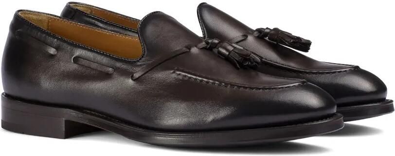 Doucal's Leren loafers met kwastjes Bruin - Foto 3