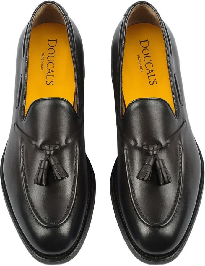 Doucal's Leren loafers met kwastjes Bruin - Foto 2