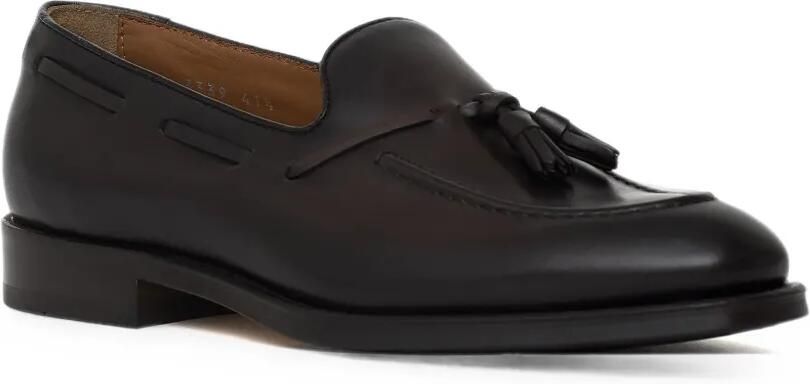 Doucal's Leren loafers met kwastjes Bruin - Foto 2