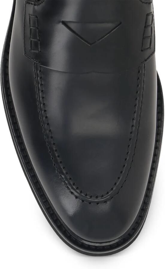 Doucal's Leren loafers Zwart - Foto 3