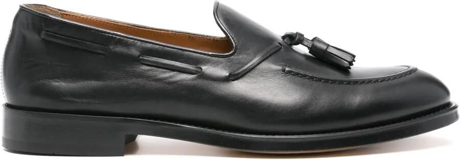 Doucal's Leren loafers Zwart
