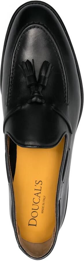 Doucal's Leren loafers Zwart - Foto 4