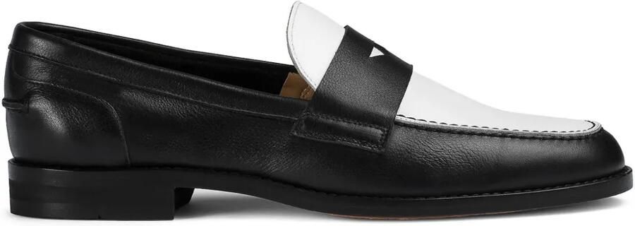 Doucal's Leren loafers Zwart
