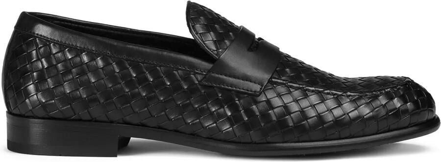 Doucal's Leren loafers Zwart