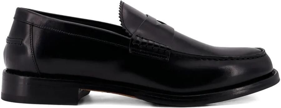 Doucal's Leren loafers Zwart