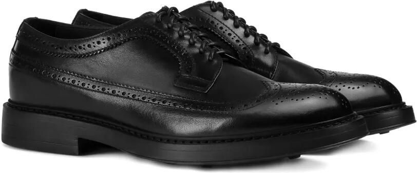 Doucal's Leren loafers Zwart