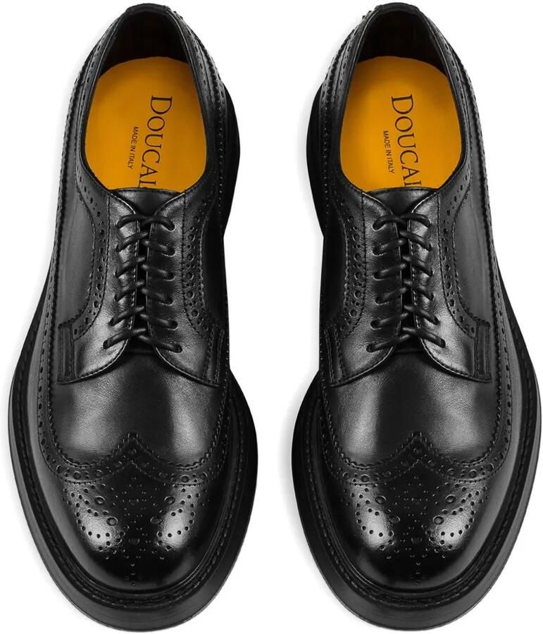 Doucal's Leren loafers Zwart - Foto 2