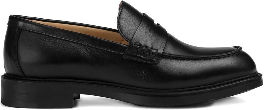 Doucal's Leren loafers Zwart