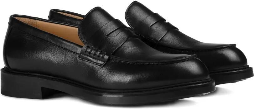 Doucal's Leren loafers Zwart - Foto 3