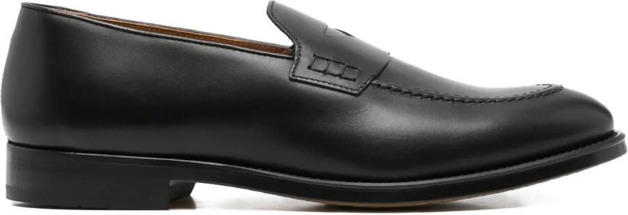 Doucal's Leren loafers Zwart