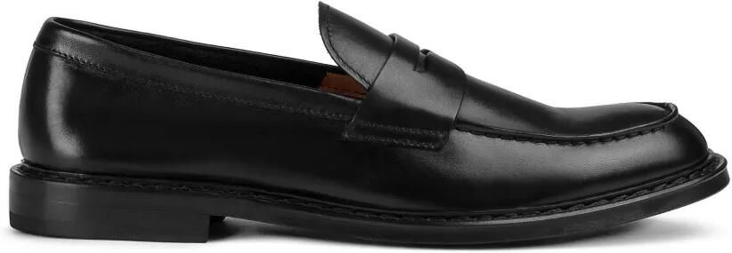 Doucal's Leren loafers Zwart