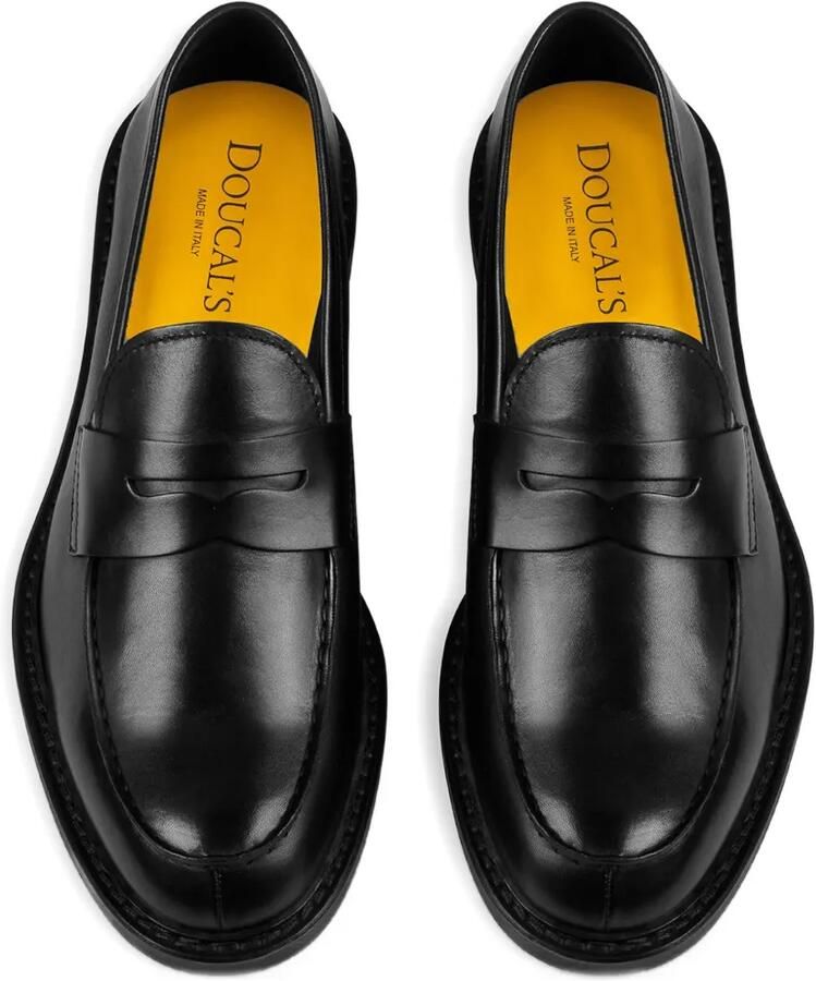 Doucal's Leren loafers Zwart - Foto 2