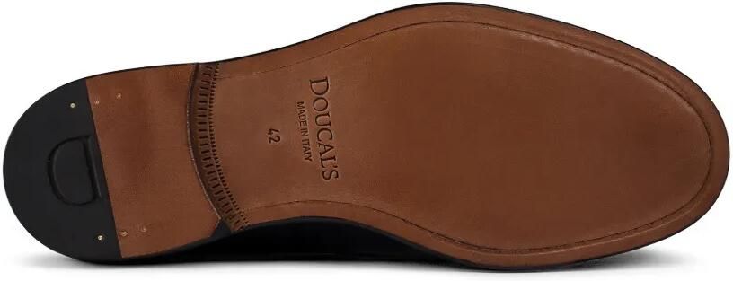 Doucal's Leren loafers Zwart - Foto 3